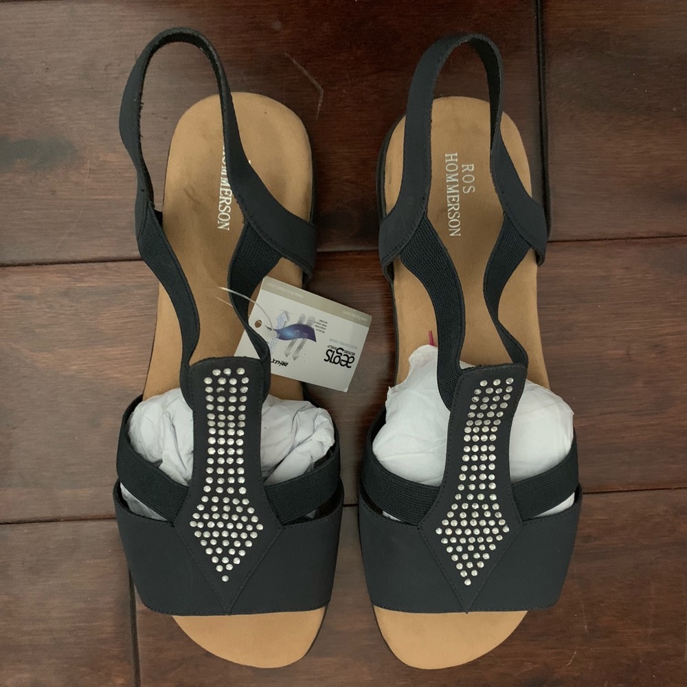 NEW Ros Hommerson navy Mellow sandal Size 9